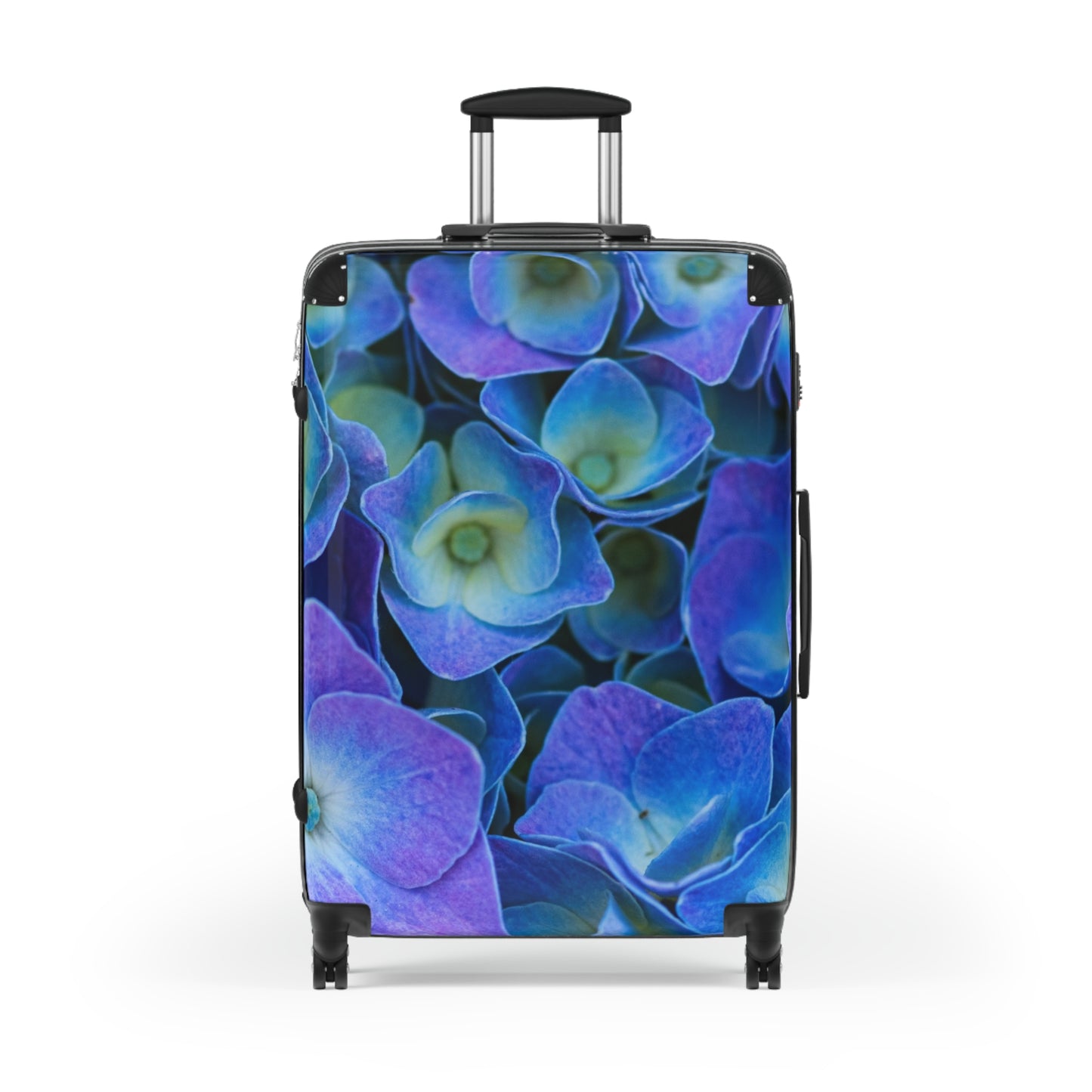 Nature Flowers Floral Hydrangea Art Carry-On Suitcase - Stylish Luggage for Travelers