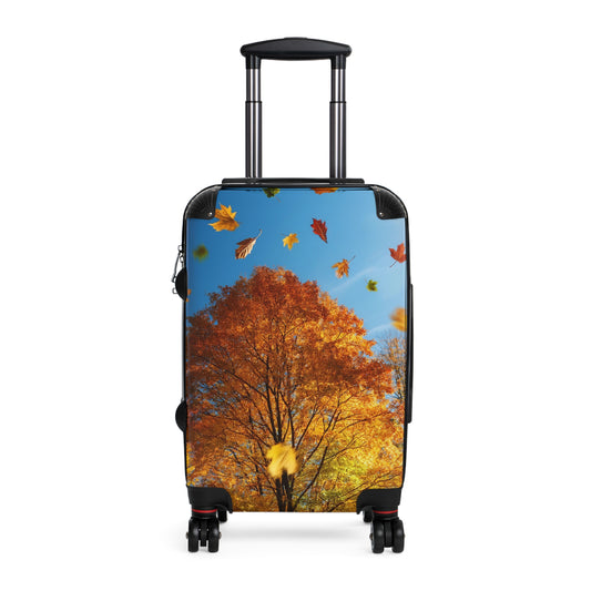 Nature Flowers Floral Leaves Art Carry-On Suitcase - Stylish Luggage for Travelers