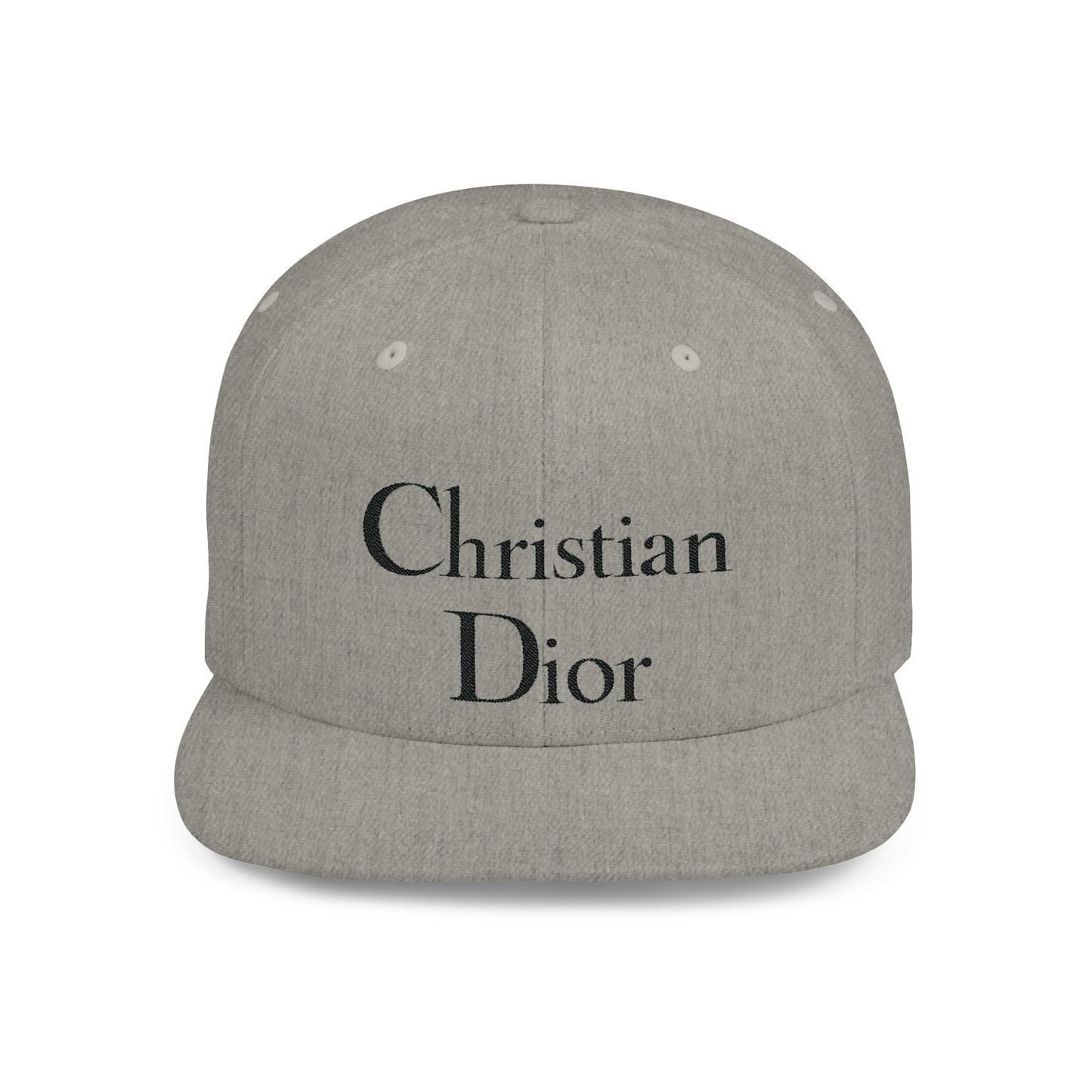 Christain Dior Company Flat Bill Snapback – Lightweight, Custom Fit, Premium Quality