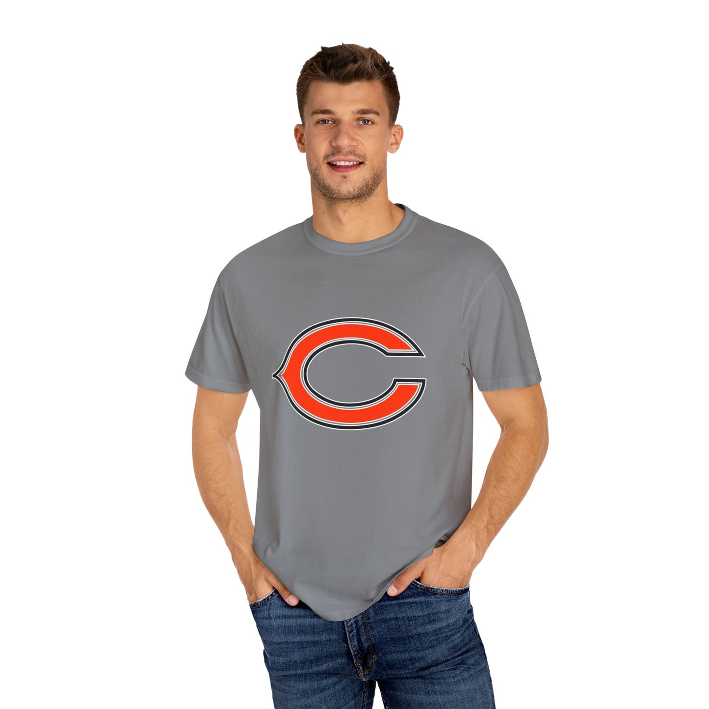 Chicago Bears Fan Gifts Garment-Dyed T-Shirt – Premium Cotton Tee for Customization