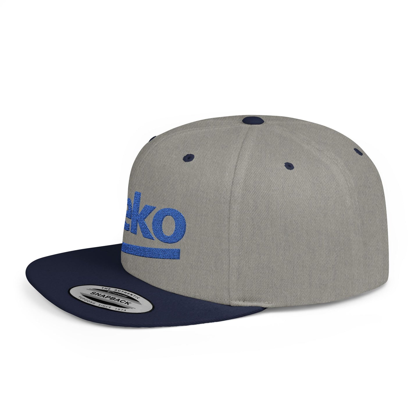 Beko Flat Bill Snapback – Lightweight, Custom Fit, Premium Quality