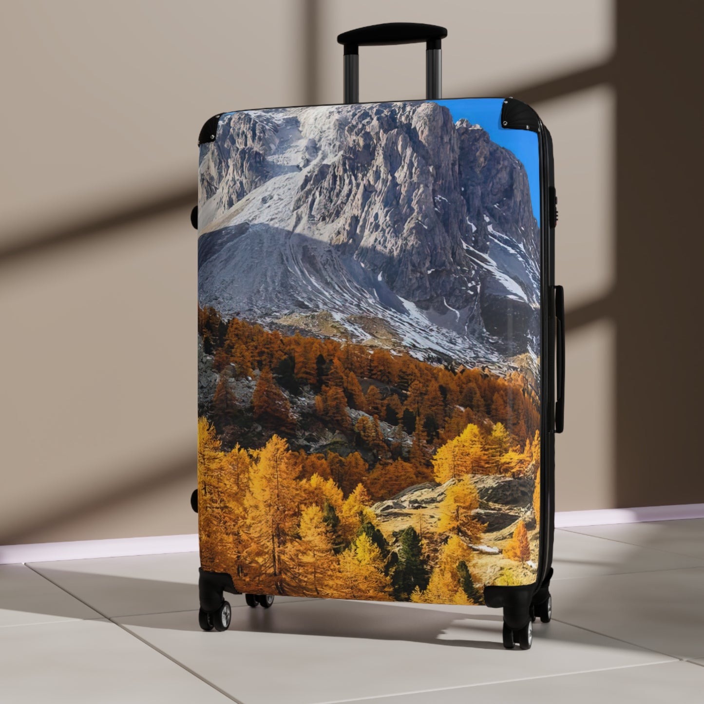 Nature Autumn Forest Mountain Art Carry-On Suitcase - Stylish Luggage for Travelers