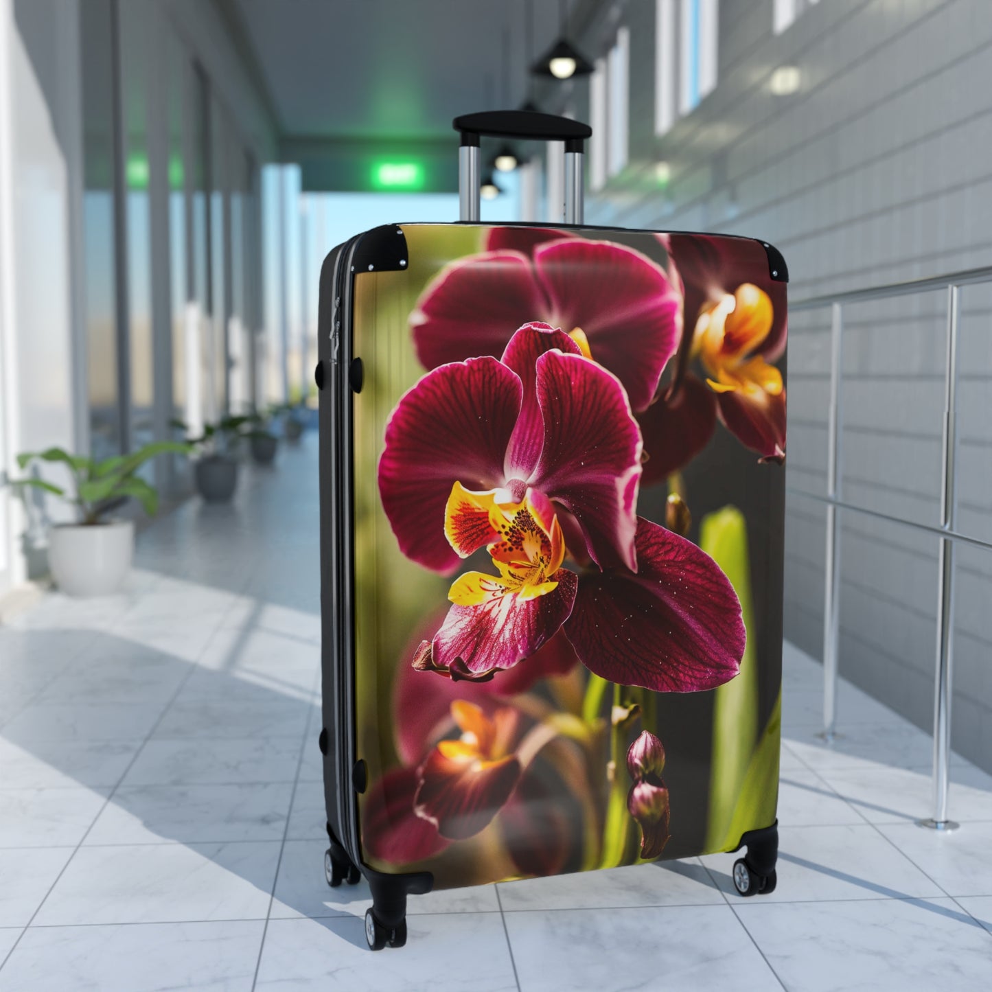 Nature Flowers Floral Spring Flowers Art Carry-On Suitcase - Stylish Luggage for Travelers