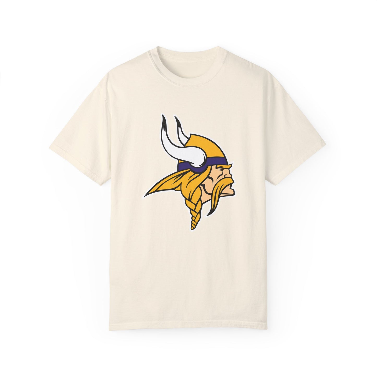 Minnesota Vikings Gear Garment-Dyed T-Shirt – Premium Cotton Tee for Customization