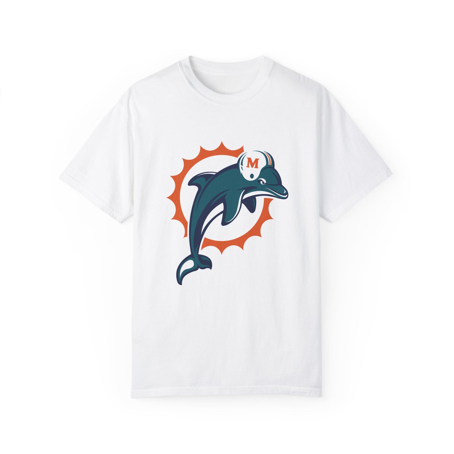Miami Dolphins Gear Garment-Dyed T-Shirt – Premium Cotton Tee for Customization