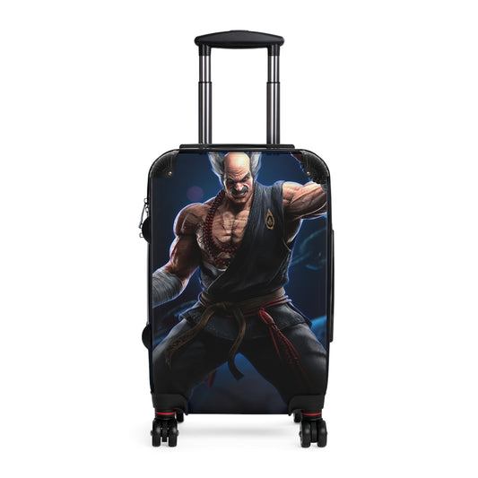 Video Games Tekken 8 Heihachi Mishima Carry-On Suitcase - Stylish Luggage for Travelers