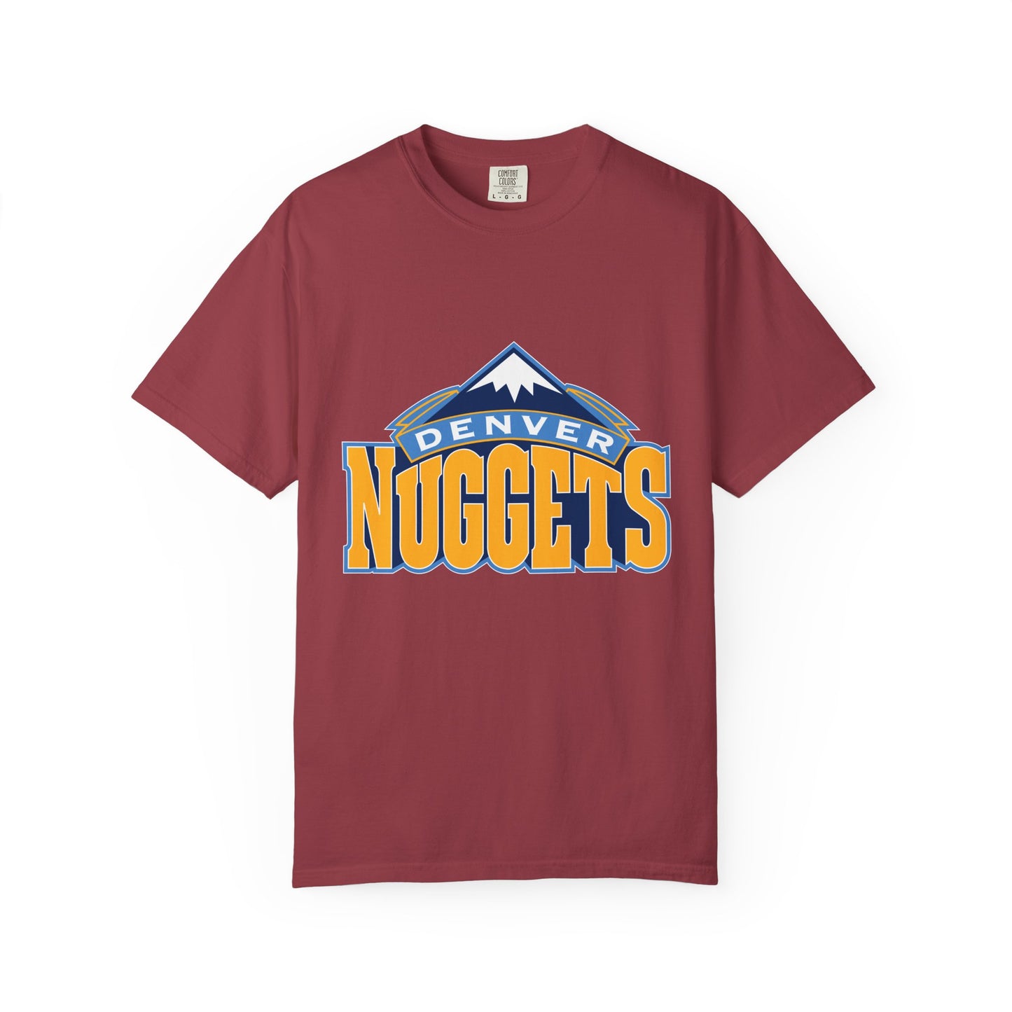 Denver Nuggets Garment-Dyed T-Shirt – Premium Cotton Tee for Customization