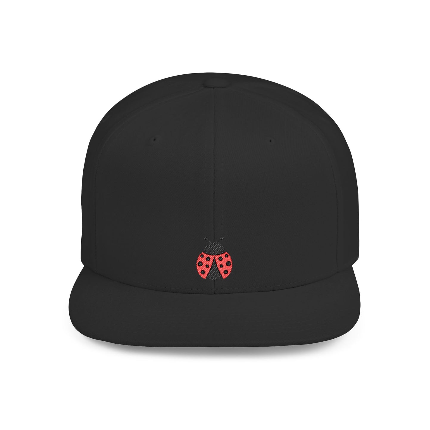 Icons Embroidered Lady Bird Flat Bill Snapback – Lightweight, Custom Fit, Premium Quality