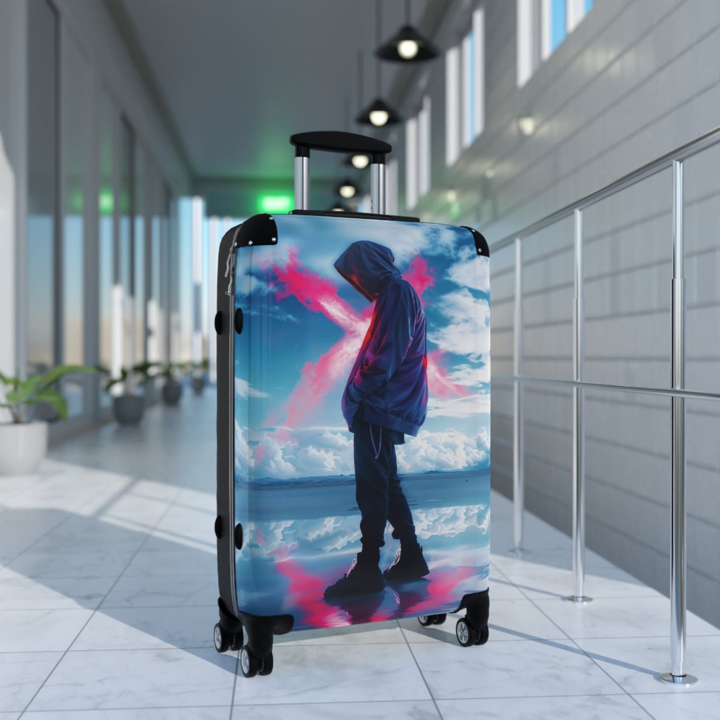 Art Lovely Dream Carry-On Suitcase - Stylish Luggage for Travelers