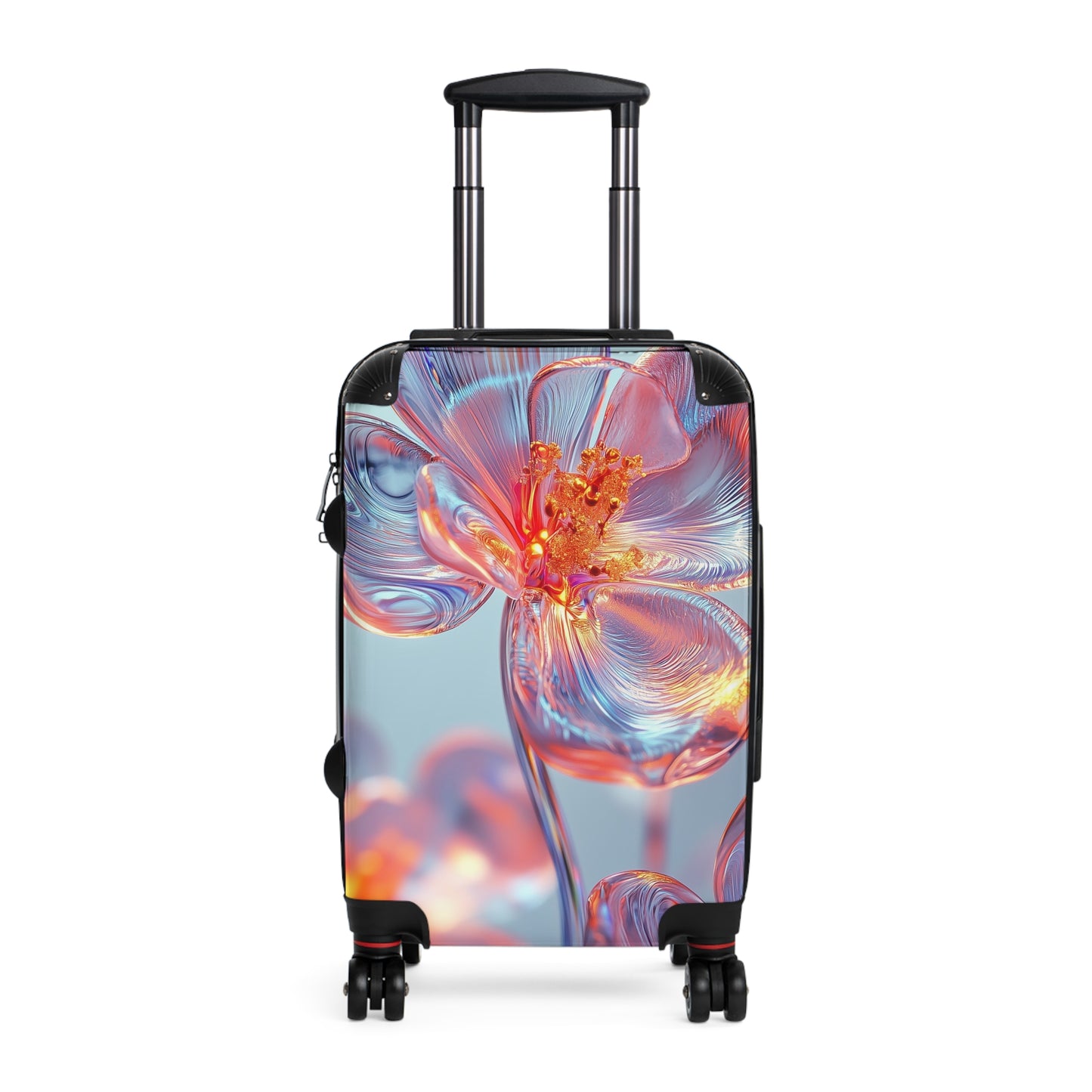 Nature Flowers Floral Glass Spring Art Carry-On Suitcase - Stylish Luggage for Travelers
