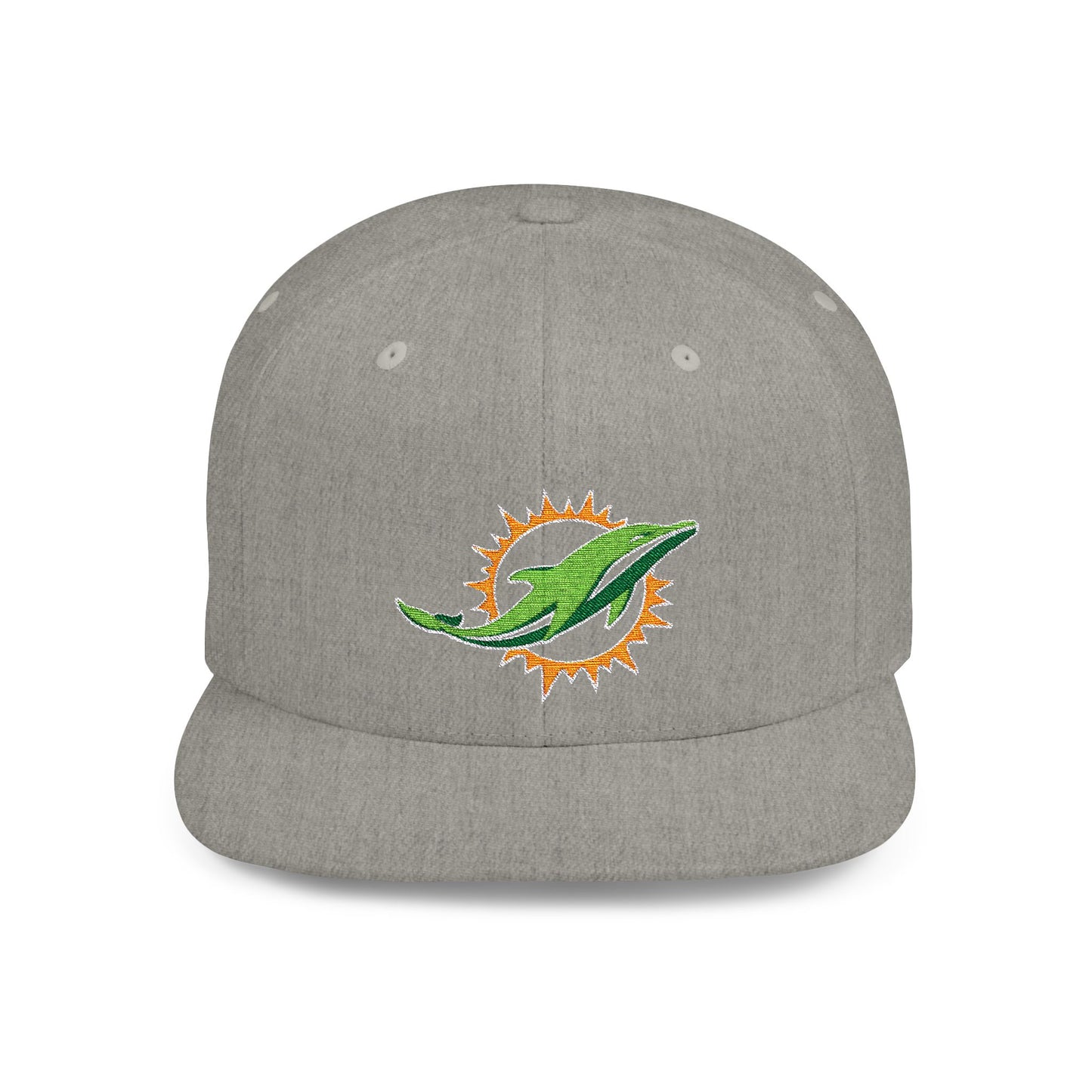 Miami Dolphins Go Dolphins Flat Bill Snapback – Lightweight, Custom Fit, Premium Quality