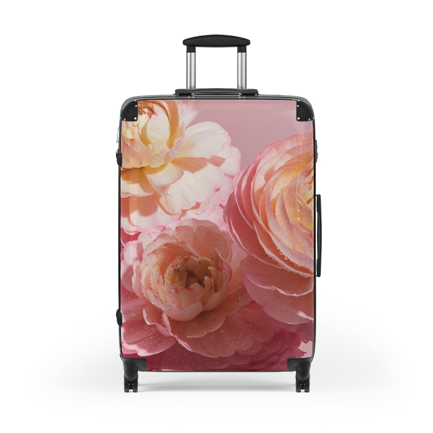 Nature Flowers Floral Ranunculus Art Carry-On Suitcase - Stylish Luggage for Travelers