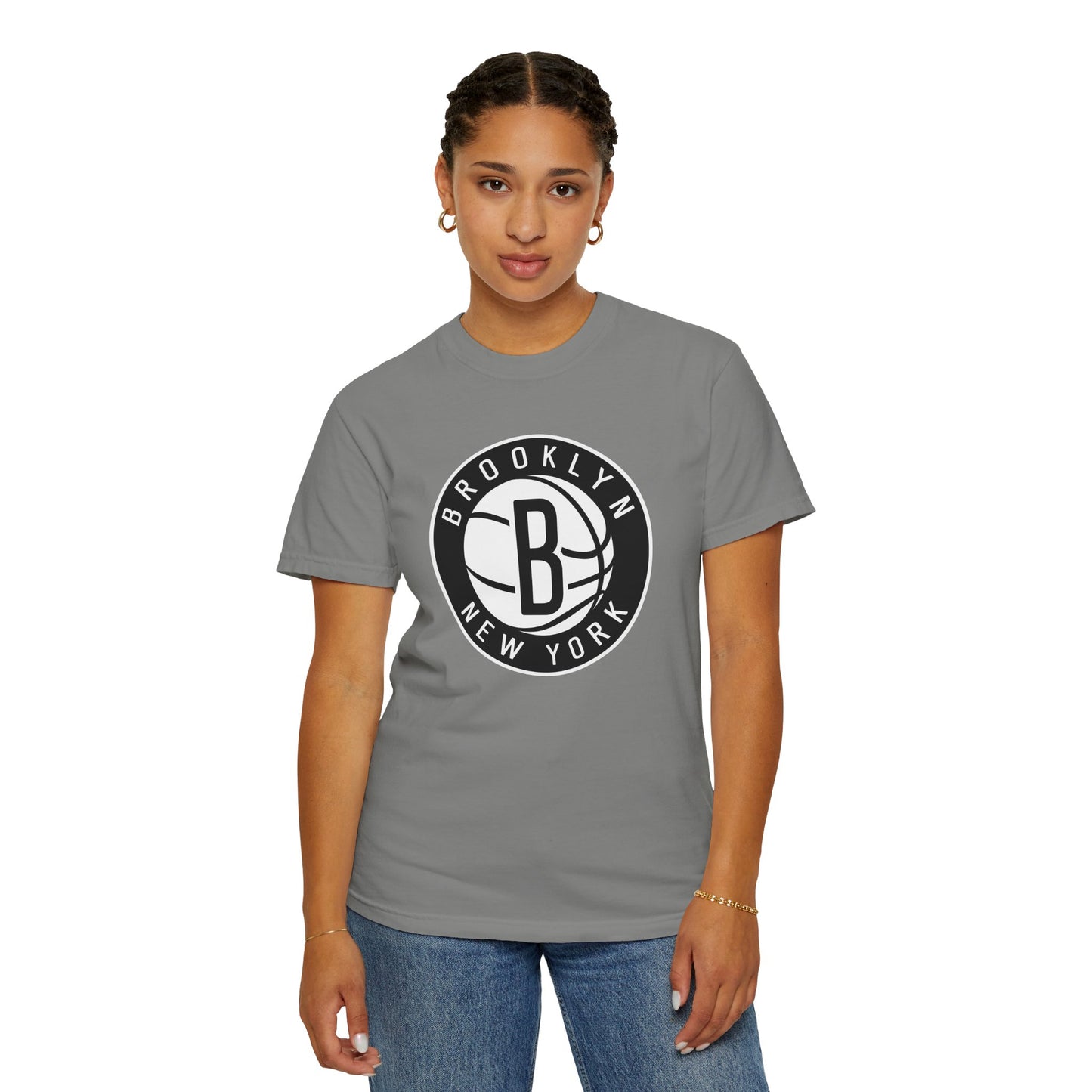 Brooklyn Nets Game Day Gear Garment-Dyed T-Shirt – Premium Cotton Tee for Customization