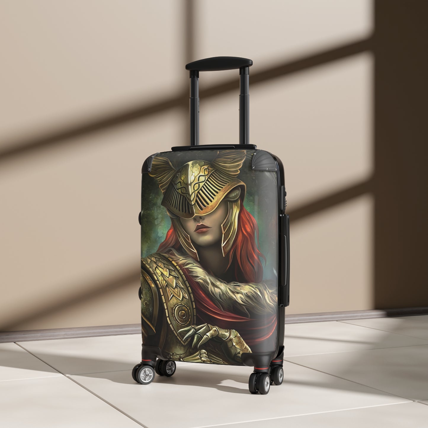 Video Games Elden Ring Girl Warrior Carry-On Suitcase - Stylish Luggage for Travelers