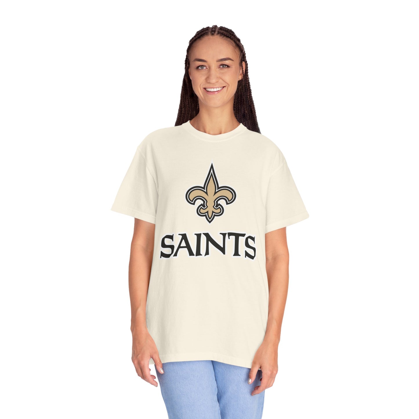New Orleans Saints Fan Gifts Garment-Dyed T-Shirt – Premium Cotton Tee for Customization