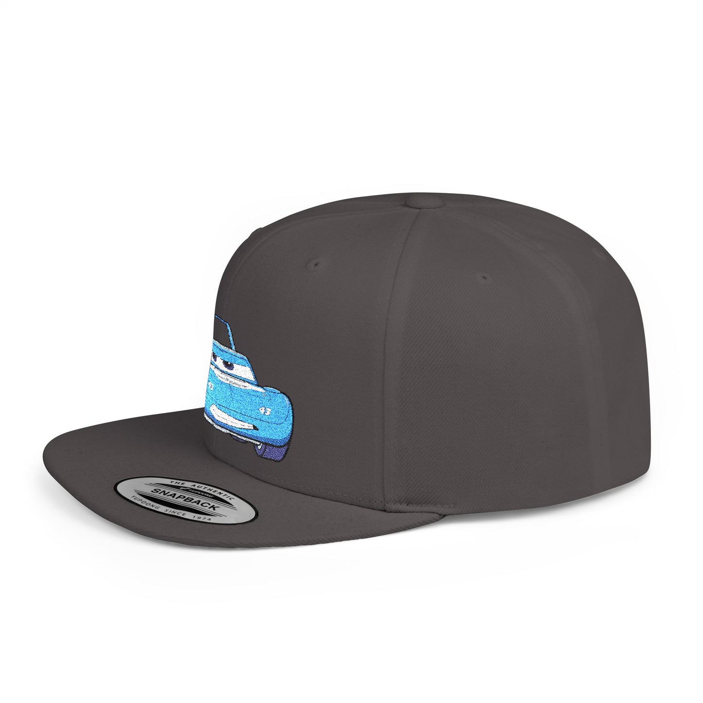 Strip Strip 'The King' Weathers Cars Disney Flat Bill Snapback – Lightweight, Custom Fit, Premium Quality
