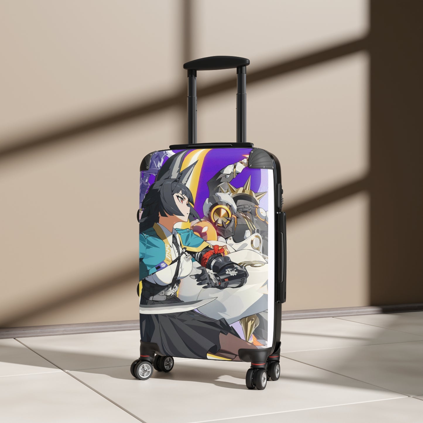 Video Games Zenless Zone Zero Carry-On Suitcase - Stylish Luggage for Travelers