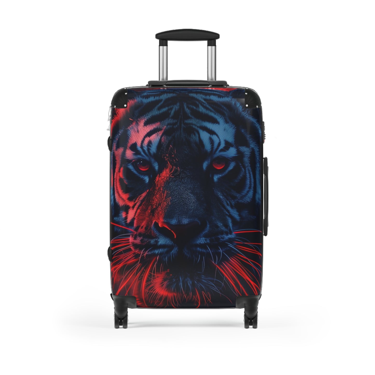 Animals Tiger Red Aesthetic Carry-On Suitcase - Stylish Luggage for Travelers