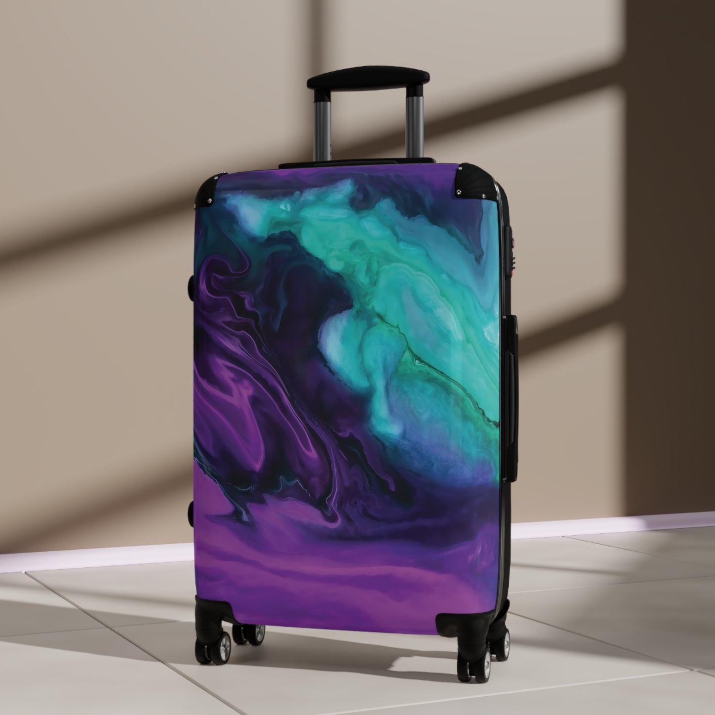 Abstract Colorful Abstract 2 Carry-On Suitcase - Stylish Luggage for Travelers