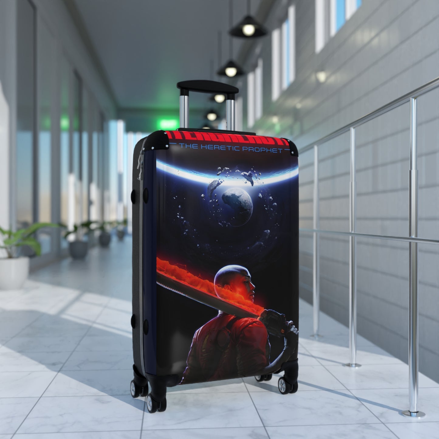 Video Games Intergalactic The Heretic Prophet Carry-On Suitcase - Stylish Luggage for Travelers