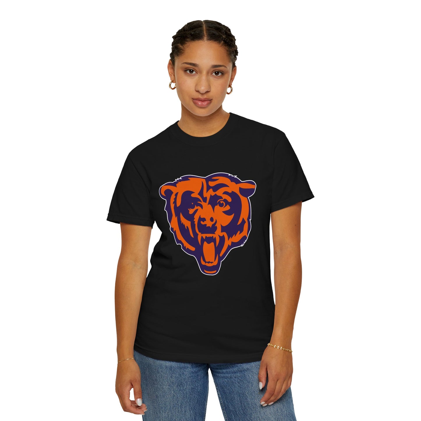Chicago Bears Gear Garment-Dyed T-Shirt – Premium Cotton Tee for Customization