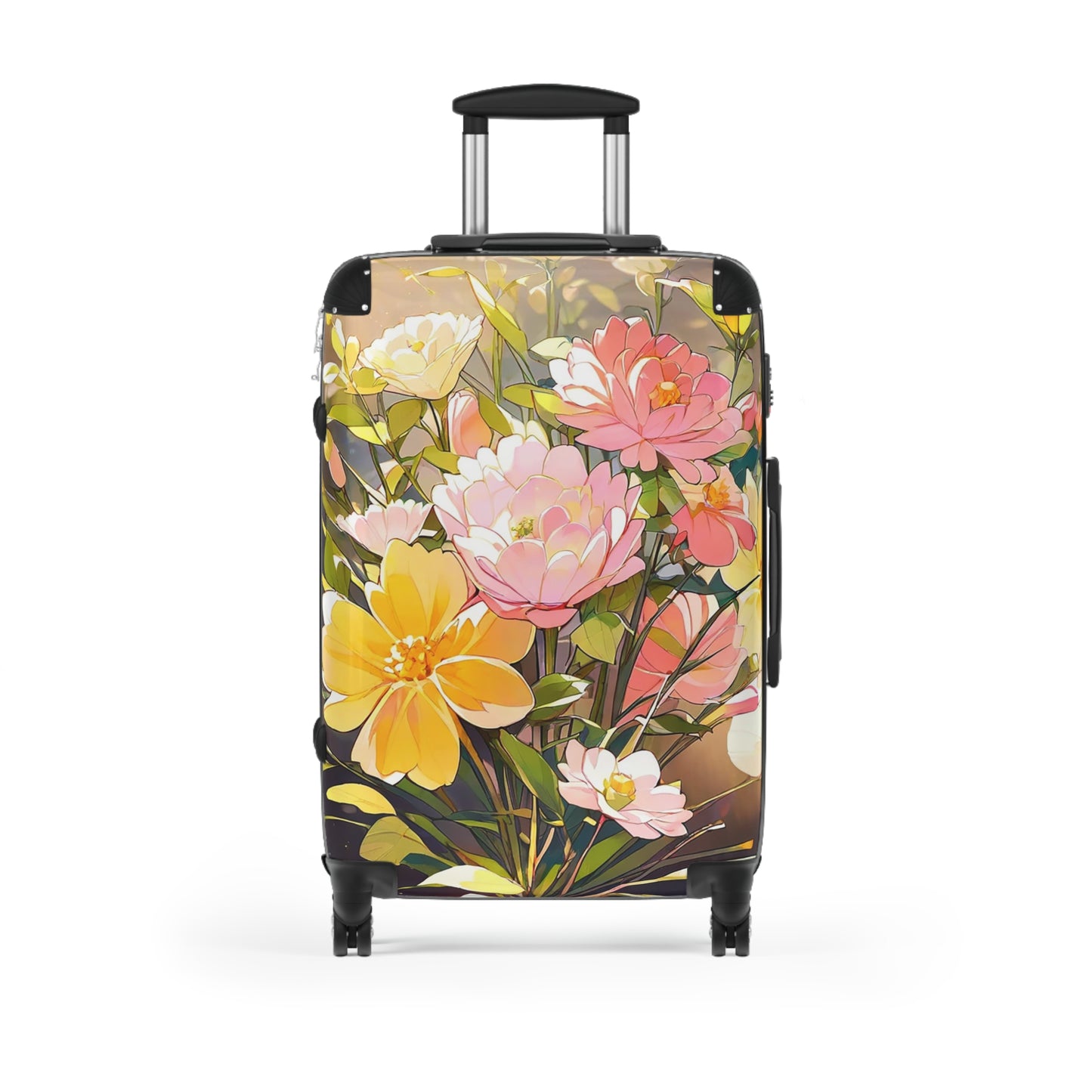 Nature Flowers Floral Srping Wild Art Carry-On Suitcase - Stylish Luggage for Travelers