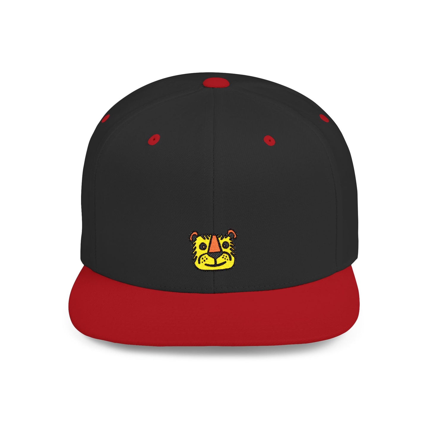 Icons Embroidered Tiger Flat Bill Snapback – Lightweight, Custom Fit, Premium Quality