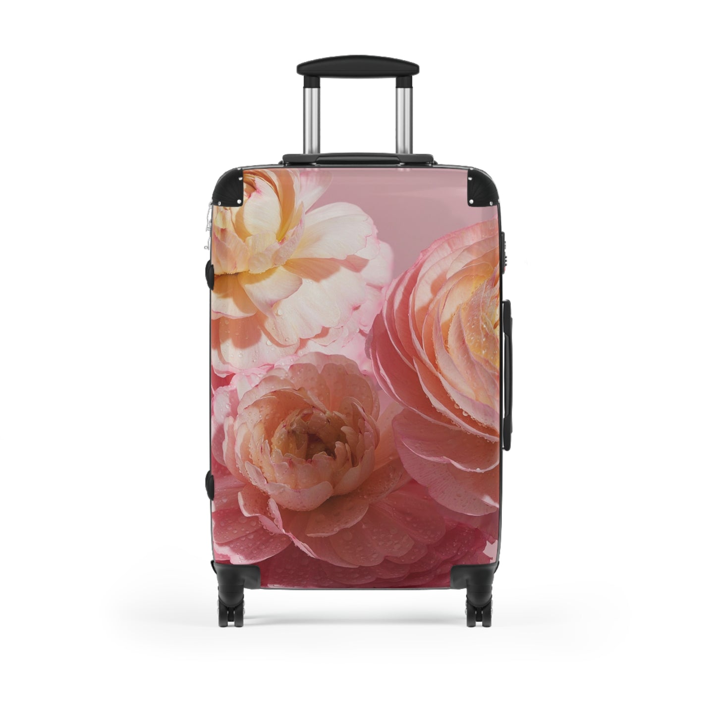 Nature Flowers Floral Ranunculus Art Carry-On Suitcase - Stylish Luggage for Travelers