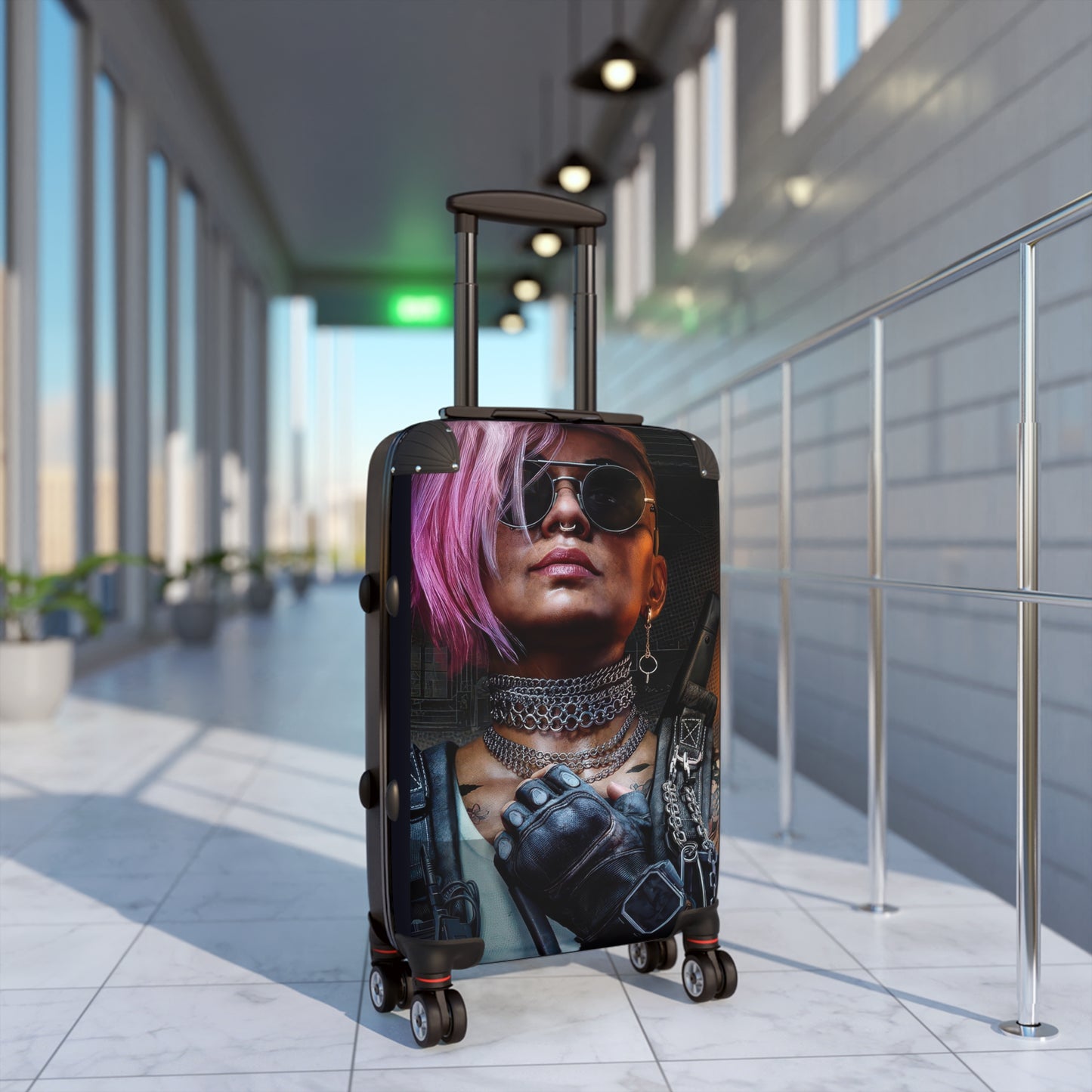 Video Games Black Ops 6 War Zone Carry-On Suitcase - Stylish Luggage for Travelers