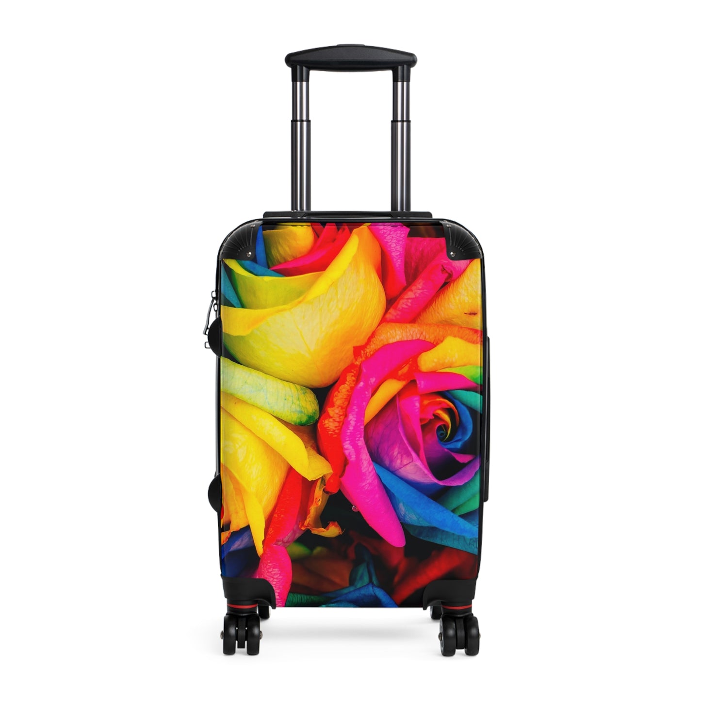 Nature Flowers Floral Cool Rainbow Art Carry-On Suitcase - Stylish Luggage for Travelers