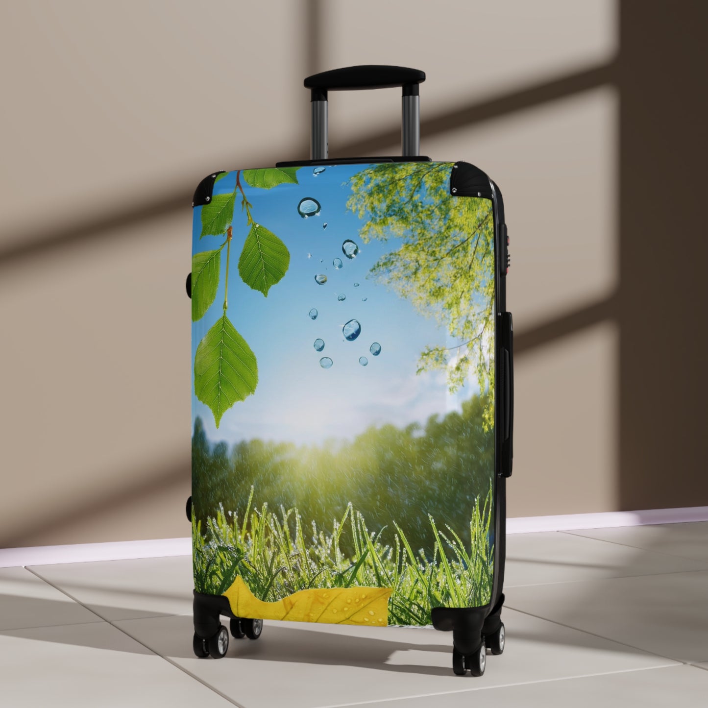 Nature Scene Art Carry-On Suitcase - Stylish Luggage for Travelers
