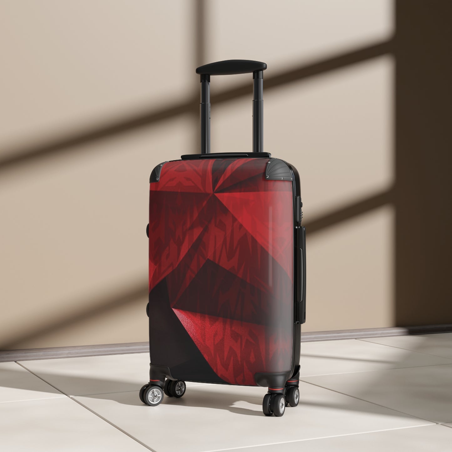 Abstract Predator Art Carry-On Suitcase - Stylish Luggage for Travelers