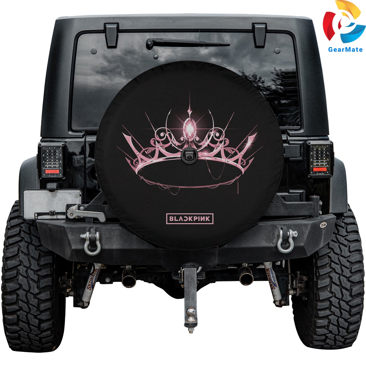 Blackpink The Album Spare Tire Cover – Premium Waterproof UV Resistant Protector