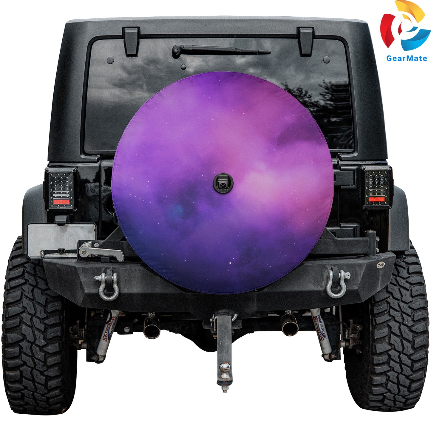 Astrophotography Pink Aesthetic Spare Tire Cover – Premium Waterproof UV Resistant Protector