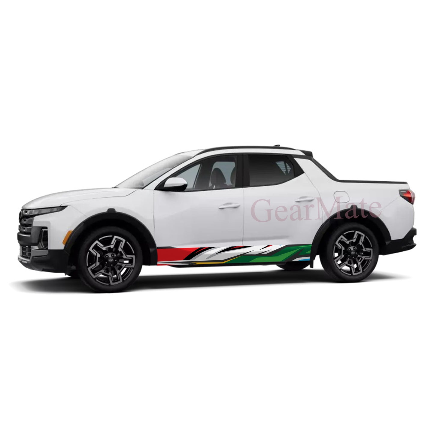 Sport RBG Panel Graphic Decal Kit (Left & Right Sides) - High Quality Vinyl for Trucks & SUVs