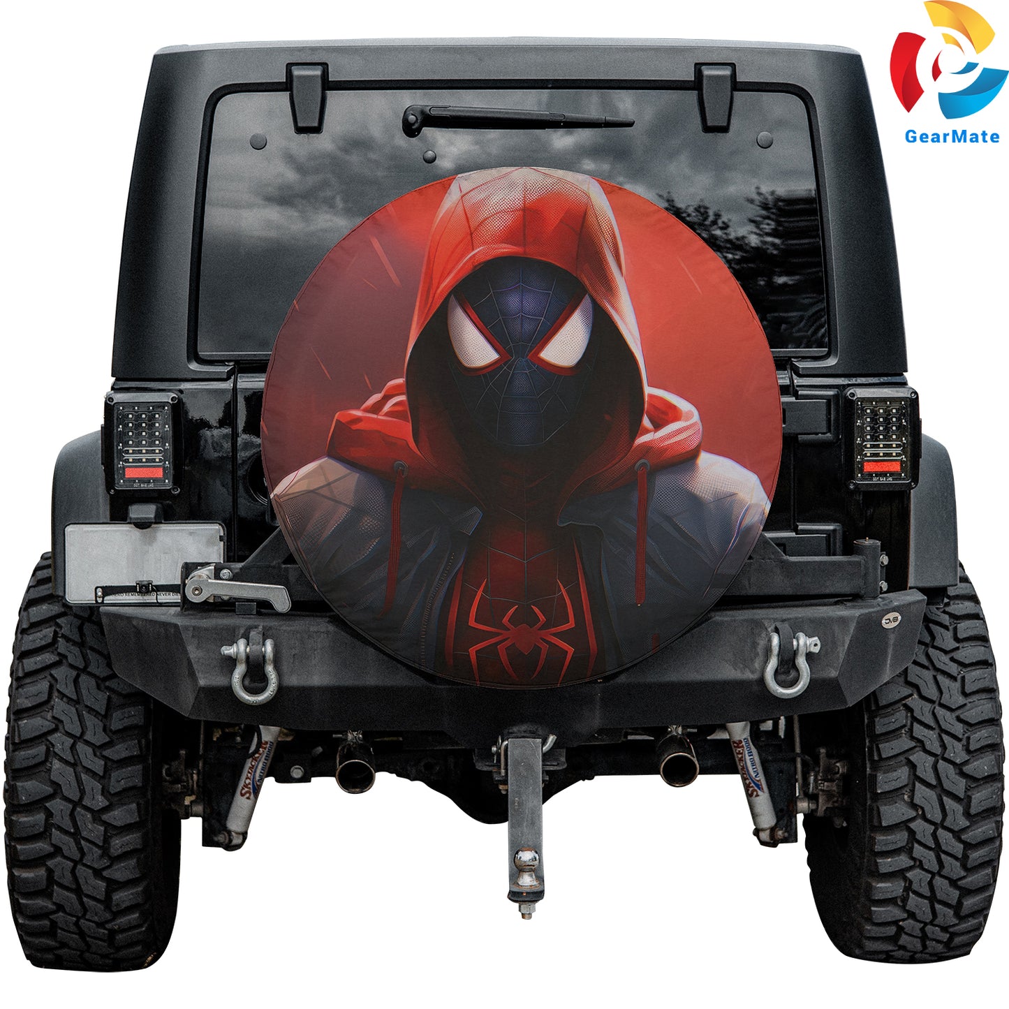 Miles Morales Spare Tire Cover – Premium Waterproof UV Resistant Protector