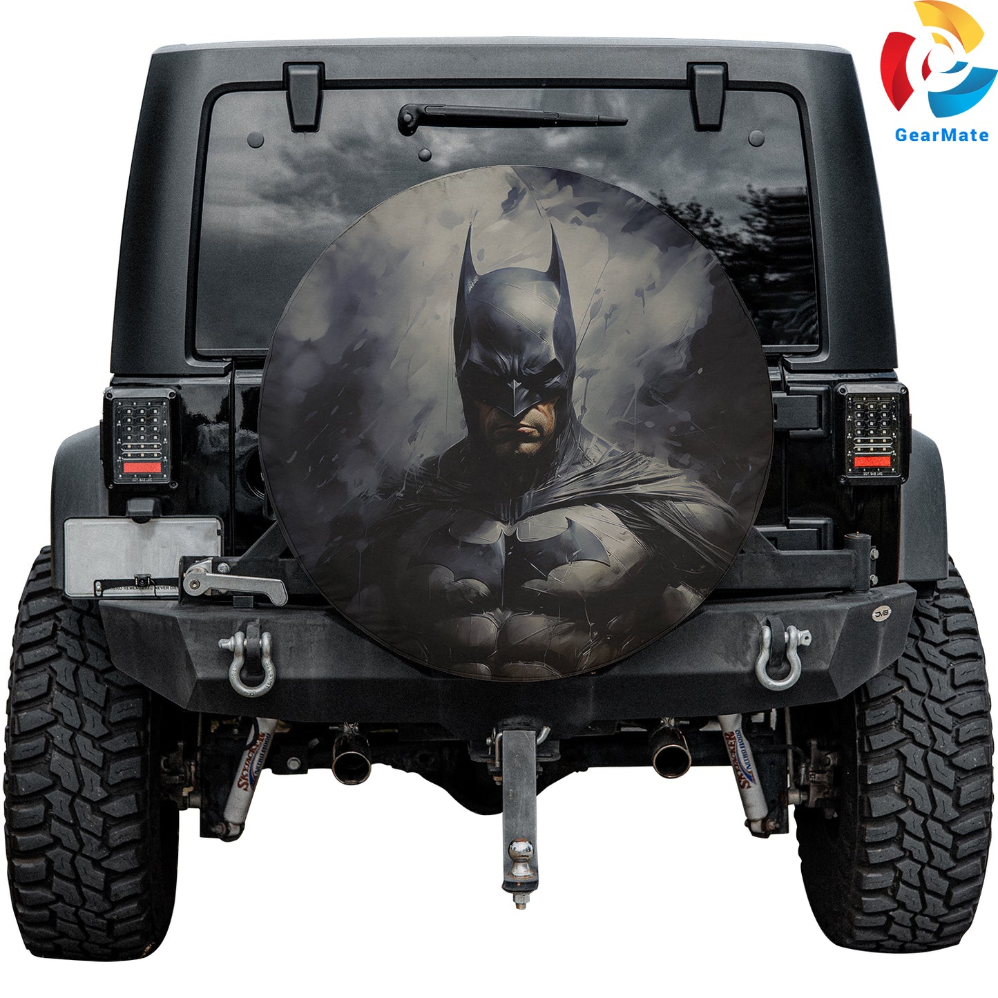 DC Batman Heroes Spare Tire Cover – Premium Waterproof UV Resistant Protector