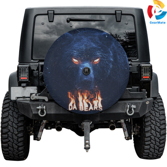 Chicago Bears Spare Tire Cover – Premium Waterproof UV Resistant Protector