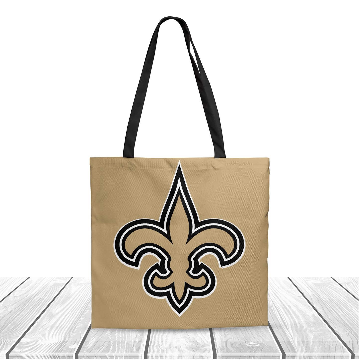 NFL New Orleans Saints Fans Gear Polyester Canvas Tote Bag – Durable and Stylish