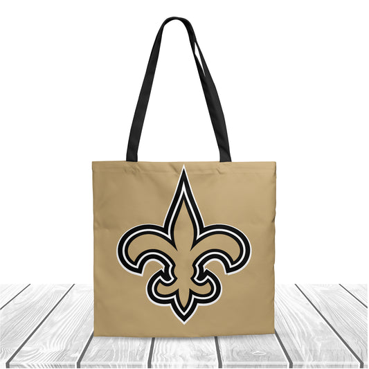 NFL New Orleans Saints Fans Gear Polyester Canvas Tote Bag – Durable and Stylish
