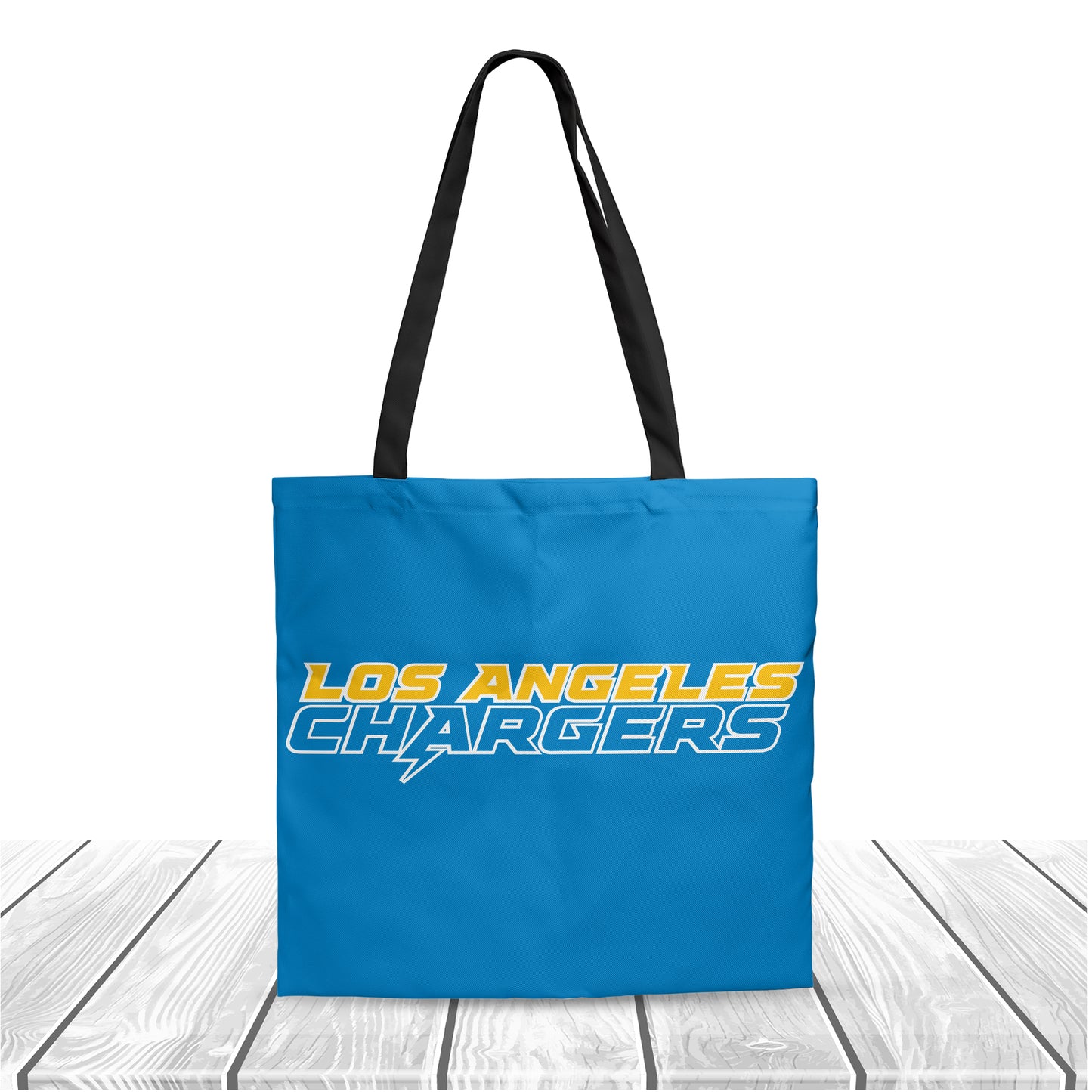 NFL Los Angeles Chargers NFL Fans Polyester Canvas Tote Bag – Durable and Stylish