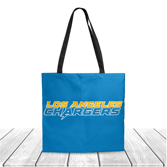 NFL Los Angeles Chargers NFL Fans Polyester Canvas Tote Bag – Durable and Stylish