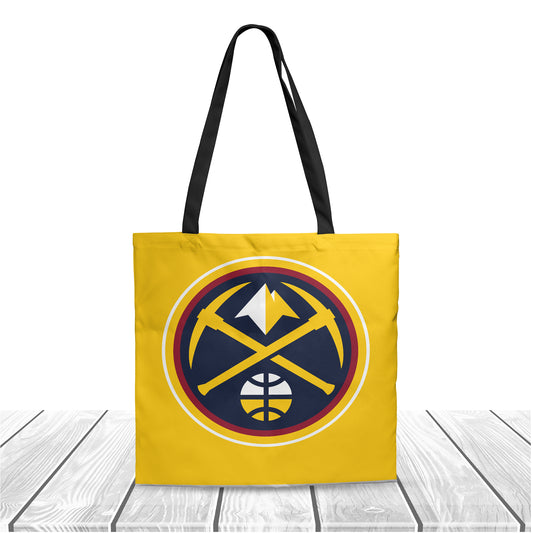 NBA Denver Nuggets Fans Polyester Canvas Tote Bag - Durable and Stylish