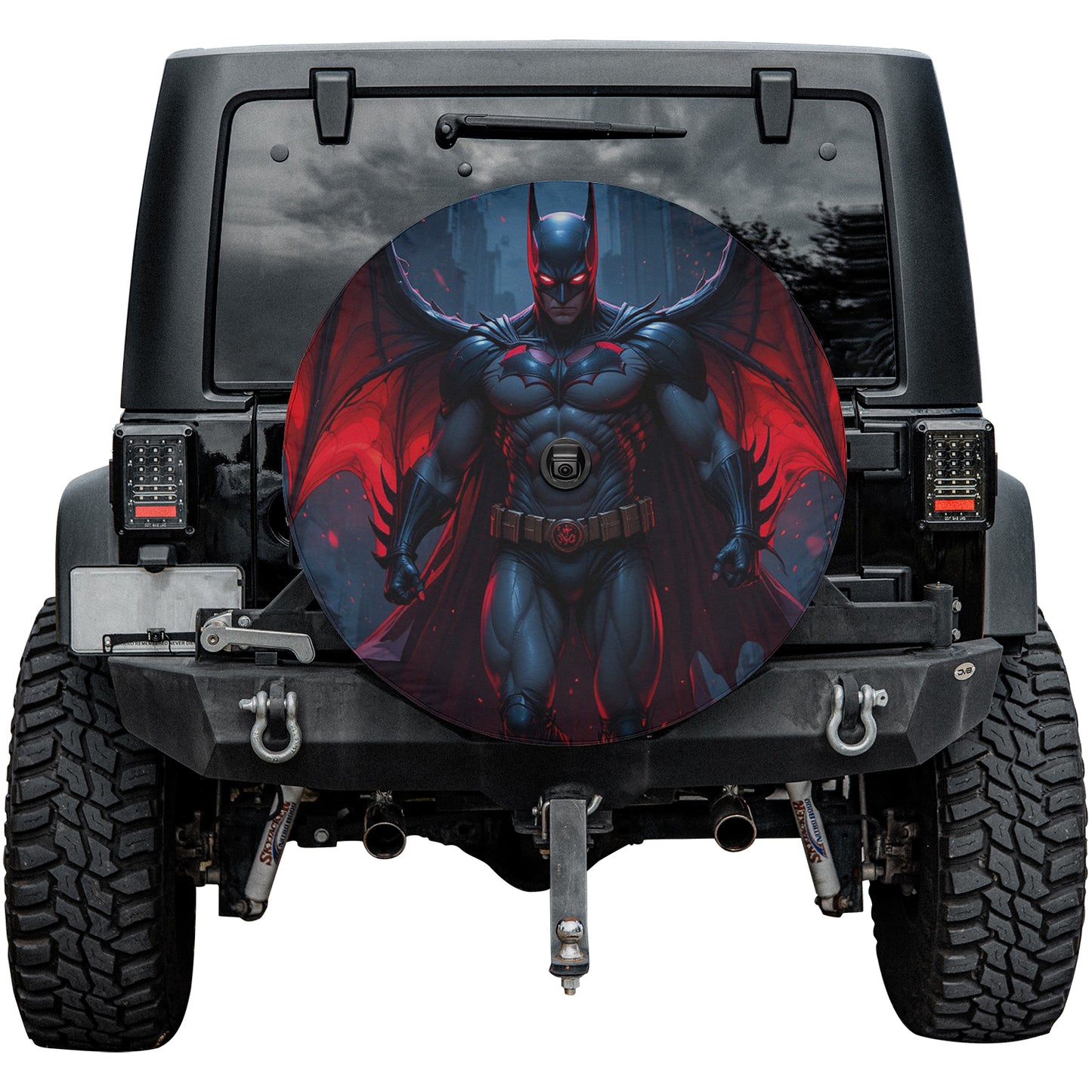 DC Batman Spare Tire Cover – Premium Waterproof UV Resistant Protector