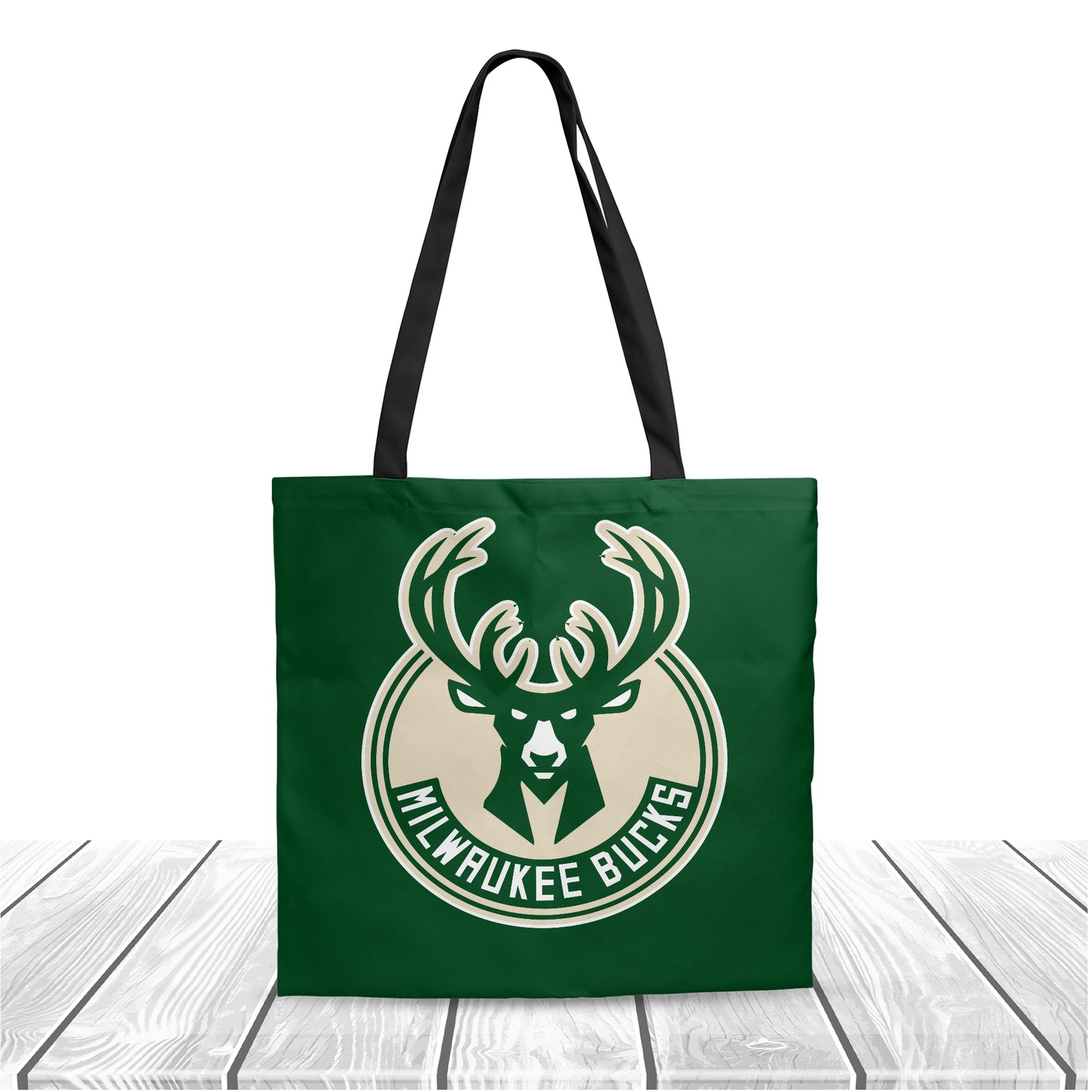 NBA Milwaukee Bucks Finals Polyester Canvas Tote Bag - Durable and Stylish