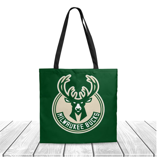 NBA Milwaukee Bucks Finals Polyester Canvas Tote Bag - Durable and Stylish