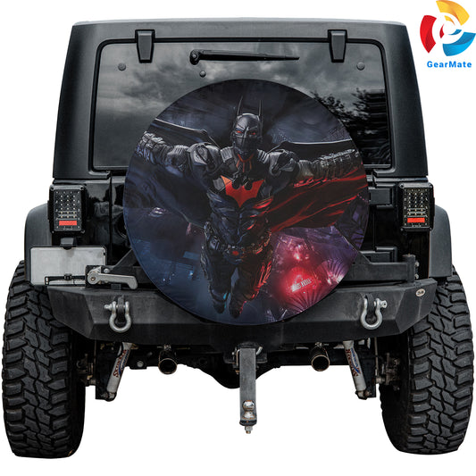 DC Batman Comics Spare Tire Cover – Premium Waterproof UV Resistant Protector