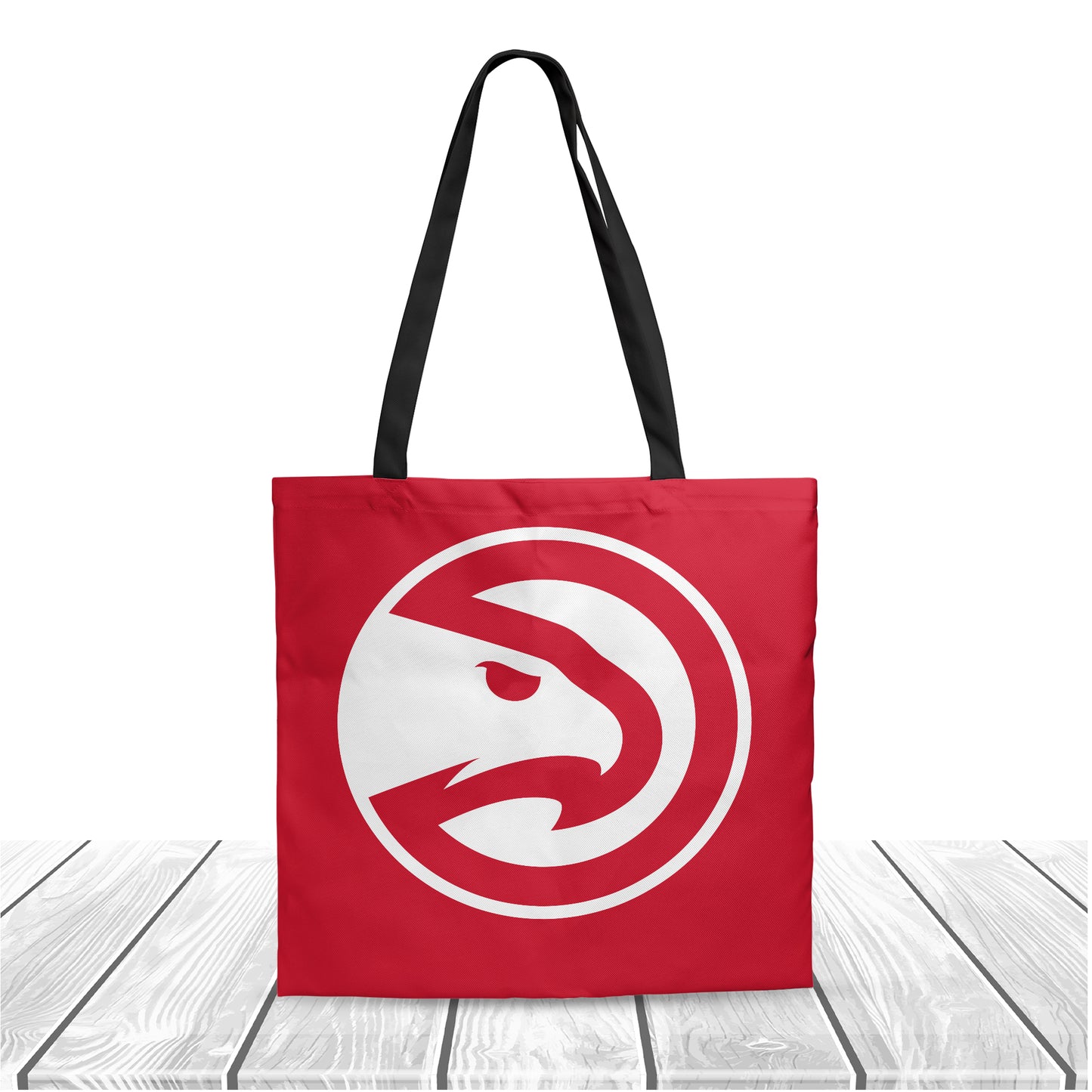 NBA Atlanta Hawks Fans Polyester Canvas Tote Bag - Durable and Stylish