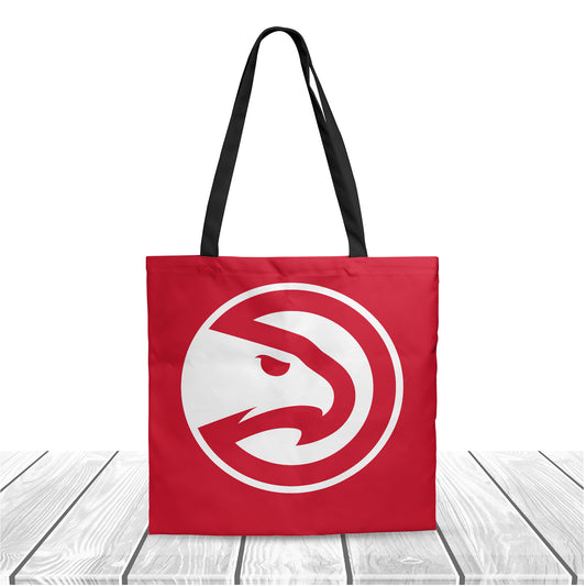 NBA Atlanta Hawks Fans Polyester Canvas Tote Bag - Durable and Stylish