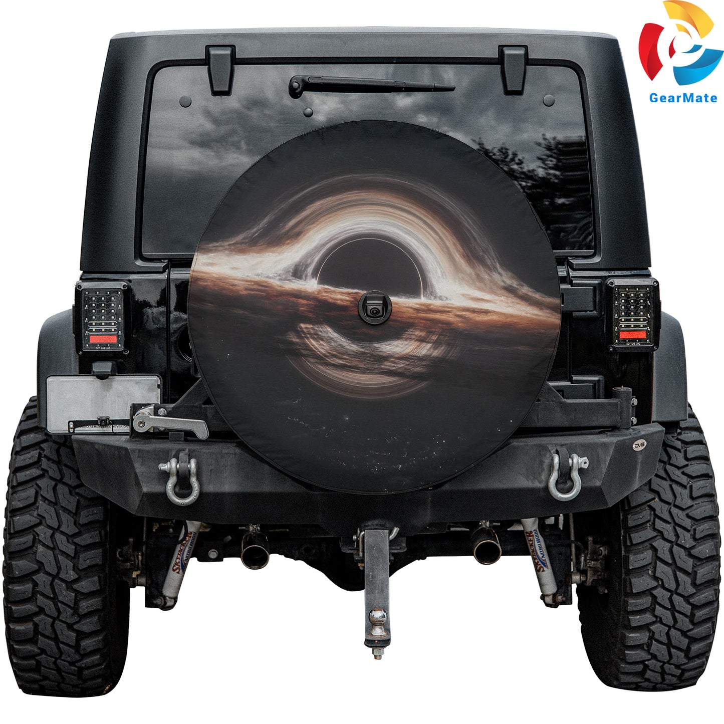 Gargantua Black Hole Spare Tire Cover – Premium Waterproof UV Resistant Protector